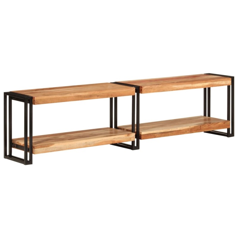 vidaXL Mobile Porta TV 160x30x40 cm in Legno Massello di Acacia vidaXL Mobile Porta TV 160x30x40 cm in Legno Massello di Acacia