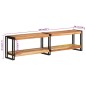 vidaXL Mobile Porta TV 160x30x40 cm in Legno Massello di Acacia vidaXL Mobile Porta TV 160x30x40 cm in Legno Massello di Acacia