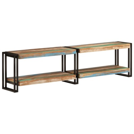 vidaXL Mobile Porta TV 160x30x40 cm in Legno Massello di Recupero
