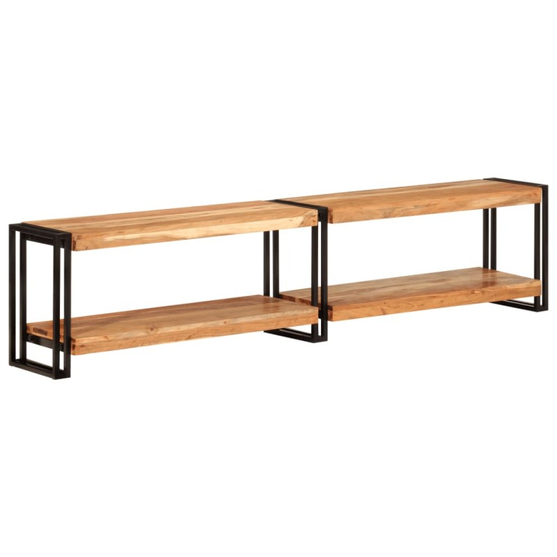 vidaXL Mobile Porta TV 180x30x40 cm in Legno Massello di Acacia vidaXL Mobile Porta TV 180x30x40 cm in Legno Massello di Acacia