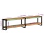 vidaXL Mobile Porta TV 180x30x40 cm in Legno Massello di Recupero vidaXL Mobile Porta TV 180x30x40 cm in Legno Massello di Recupero