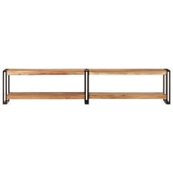 vidaXL Mobile Porta TV 200x30x40 cm in Legno Massello di Acacia