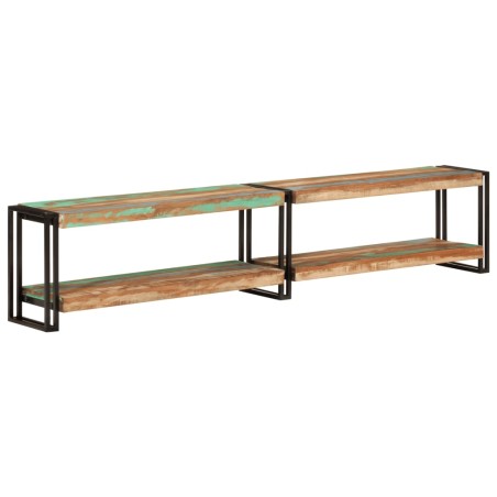 vidaXL Mobile Porta TV 200x30x40 cm in Legno Massello di Recupero