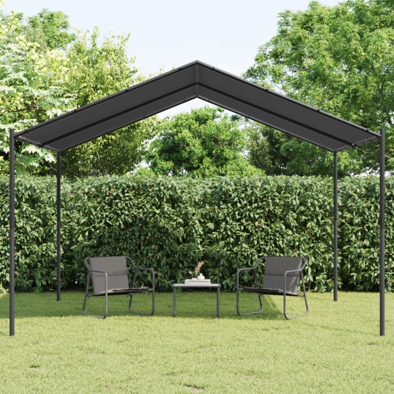 vidaXL Tenda a Baldacchino Antracite 4x3 m in Acciaio e Tessuto vidaXL Tenda a Baldacchino Antracite 4x3 m in Acciaio e Tessuto