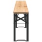 vidaXL Set Tavolo Birreria Pieghevole 3 pz in Legno Massello di Abete vidaXL Set Tavolo Birreria Pieghevole 3 pz in Legno Massello di Abete