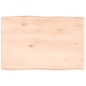 vidaXL Piano per Tavolo 60x40x4 cm in Rovere Non Trattato Bordi Vivi vidaXL Piano per Tavolo 60x40x4 cm in Rovere Non Trattato Bordi Vivi