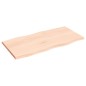 vidaXL Piano per Tavolo 80x40x2 cm in Rovere Non Trattato Bordi Vivi vidaXL Piano per Tavolo 80x40x2 cm in Rovere Non Trattato Bordi Vivi