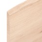 vidaXL Piano per Tavolo 80x40x2 cm in Rovere Non Trattato Bordi Vivi vidaXL Piano per Tavolo 80x40x2 cm in Rovere Non Trattato Bordi Vivi