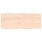 vidaXL Piano per Tavolo 100x40x2 cm in Rovere Non Trattato Bordi Vivi vidaXL Piano per Tavolo 100x40x2 cm in Rovere Non Trattato Bordi Vivi