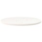 vidaXL Piano Tavolo Bianco 60x30x2,5cm in Legno Massello di Pino Ovale vidaXL Piano Tavolo Bianco 60x30x2,5cm in Legno Massello di Pino Ovale