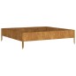 vidaXL Fioriera Rialzata da Giardino 100x100x26 cm in Acciaio Corten vidaXL Fioriera Rialzata da Giardino 100x100x26 cm in Acciaio Corten