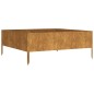 vidaXL Fioriera Rialzata da Giardino 100x100x41 cm in Acciaio Corten vidaXL Fioriera Rialzata da Giardino 100x100x41 cm in Acciaio Corten