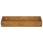 vidaXL Fioriera da Parete per Giardino 50x16x10 cm in Acciaio Corten vidaXL Fioriera da Parete per Giardino 50x16x10 cm in Acciaio Corten