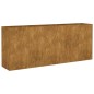 vidaXL Fioriera Rialzata da Giardino 200x40x80 cm in Acciaio Corten vidaXL Fioriera Rialzata da Giardino 200x40x80 cm in Acciaio Corten