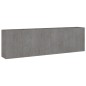vidaXL Fioriera Rialzata da Giardino 280x40x80 cm in Acciaio Corten vidaXL Fioriera Rialzata da Giardino 280x40x80 cm in Acciaio Corten