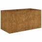 vidaXL Fioriera 80x40x40 cm in Acciaio Corten vidaXL Fioriera 80x40x40 cm in Acciaio Corten