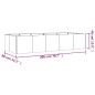 vidaXL Fioriera Rialzata da Giardino 200x80x40 cm in Acciaio Corten