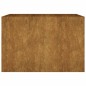 vidaXL Fioriera Rialzata da Giardino 120x80x80 cm in Acciaio Corten vidaXL Fioriera Rialzata da Giardino 120x80x80 cm in Acciaio Corten