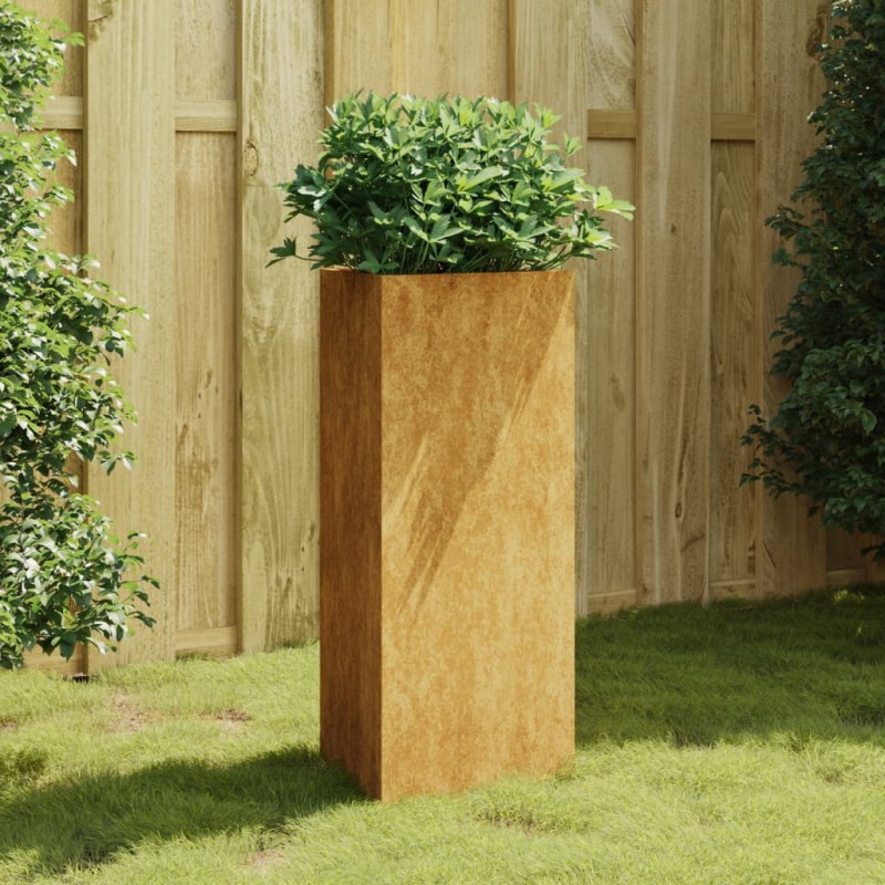 vidaXL Fioriera da Giardino 40x34,5x75 cm in Acciaio Corten vidaXL Fioriera da Giardino 40x34,5x75 cm in Acciaio Corten