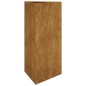 vidaXL Fioriera da Giardino 40x34,5x75 cm in Acciaio Corten vidaXL Fioriera da Giardino 40x34,5x75 cm in Acciaio Corten