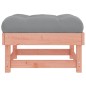 vidaXL Poggiapiedi da Giardino con Cuscino Legno Massello di Douglas vidaXL Poggiapiedi da Giardino con Cuscino Legno Massello di Douglas
