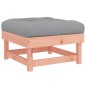 vidaXL Poggiapiedi Giardino con Cuscini 2 pz Legno Massello di Douglas vidaXL Poggiapiedi Giardino con Cuscini 2 pz Legno Massello di Douglas
