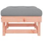 vidaXL Poggiapiedi Giardino con Cuscini 2 pz Legno Massello di Douglas vidaXL Poggiapiedi Giardino con Cuscini 2 pz Legno Massello di Douglas