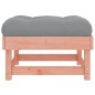 vidaXL Poggiapiedi Giardino con Cuscini 2 pz Legno Massello di Douglas vidaXL Poggiapiedi Giardino con Cuscini 2 pz Legno Massello di Douglas