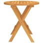 Tavolo da Bistrot Ø46x47 cm in Legno Massello di Acacia