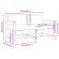 vidaXL Sedie da Giardino con Cuscini 2pz Legno Massello di Pino Grigio vidaXL Sedie da Giardino con Cuscini 2pz Legno Massello di Pino Grigio