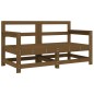 vidaXL Sedie da Giardino con Cuscini 2pz Legno Massello di Pino Miele vidaXL Sedie da Giardino con Cuscini 2pz Legno Massello di Pino Miele