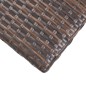 Tavolino da Tè Marrone 50x50x47 cm in Polyrattan Tavolino da Tè Marrone 50x50x47 cm in Polyrattan