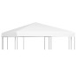 Copertura Superiore per Gazebo 270 g/m² 3x3 m Bianca Copertura Superiore per Gazebo 270 g/m² 3x3 m Bianca