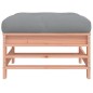 vidaXL Poggiapiedi Giardino con Cuscini 2 pz Legno Massello di Douglas vidaXL Poggiapiedi Giardino con Cuscini 2 pz Legno Massello di Douglas