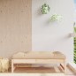 vidaXL Poggiapiedi da Giardino 120x80 cm in Legno Massello di Pino vidaXL Poggiapiedi da Giardino 120x80 cm in Legno Massello di Pino