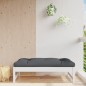 vidaXL Poggiapiedi da Giardino 120x80 cm Legno Massello di Pino Bianco vidaXL Poggiapiedi da Giardino 120x80 cm Legno Massello di Pino Bianco