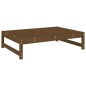 vidaXL Poggiapiedi da Giardino 120x80 cm Legno Massello di Pino Miele vidaXL Poggiapiedi da Giardino 120x80 cm Legno Massello di Pino Miele