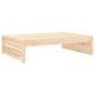 vidaXL Poggiapiedi da Giardino 120x80 cm in Legno Massello di Pino vidaXL Poggiapiedi da Giardino 120x80 cm in Legno Massello di Pino