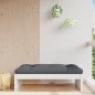vidaXL Poggiapiedi da Giardino 120x80 cm Legno Massello di Pino Bianco vidaXL Poggiapiedi da Giardino 120x80 cm Legno Massello di Pino Bianco