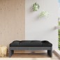 vidaXL Poggiapiedi da Giardino 120x80 cm Legno Massello di Pino Grigio vidaXL Poggiapiedi da Giardino 120x80 cm Legno Massello di Pino Grigio