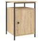vidaXL Comodino Rovere Sonoma 40x42x60 cm in Legno Multistrato vidaXL Comodino Rovere Sonoma 40x42x60 cm in Legno Multistrato