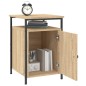 vidaXL Comodino Rovere Sonoma 40x42x60 cm in Legno Multistrato vidaXL Comodino Rovere Sonoma 40x42x60 cm in Legno Multistrato