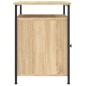 vidaXL Comodino Rovere Sonoma 40x42x60 cm in Legno Multistrato vidaXL Comodino Rovere Sonoma 40x42x60 cm in Legno Multistrato