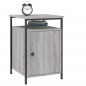 vidaXL Comodino Grigio Sonoma 40x42x60 cm in Legno Multistrato vidaXL Comodino Grigio Sonoma 40x42x60 cm in Legno Multistrato