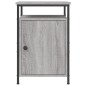 vidaXL Comodino Grigio Sonoma 40x42x60 cm in Legno Multistrato vidaXL Comodino Grigio Sonoma 40x42x60 cm in Legno Multistrato