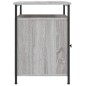 vidaXL Comodino Grigio Sonoma 40x42x60 cm in Legno Multistrato vidaXL Comodino Grigio Sonoma 40x42x60 cm in Legno Multistrato