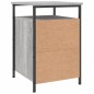 vidaXL Comodino Grigio Sonoma 40x42x60 cm in Legno Multistrato vidaXL Comodino Grigio Sonoma 40x42x60 cm in Legno Multistrato