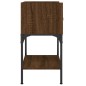 vidaXL Comodini 2 pz Rovere Marrone 40,5x31x60 cm in Legno Multistrato vidaXL Comodini 2 pz Rovere Marrone 40,5x31x60 cm in Legno Multistrato