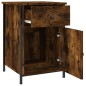 vidaXL Comodino Rovere Fumo 40x42x60 cm Legno Multistrato