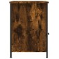 vidaXL Comodino Rovere Fumo 40x42x60 cm Legno Multistrato